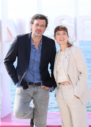 Lannick Gautry et Erika Sainte Photocall for the series Zodiaque during the 9th edition of the CanneSeries festival in Cannes, on April 28, 2026 Denis Guignebourg Bestimage Photocall for the series Zodiac during the 9th edition of the CanneSeries festival in Cannes, on April 28, 2026 Cannes France  Copyright: xDenisxGuignebourgx xBestimagexDenisxGuignebourgx xBestimagex