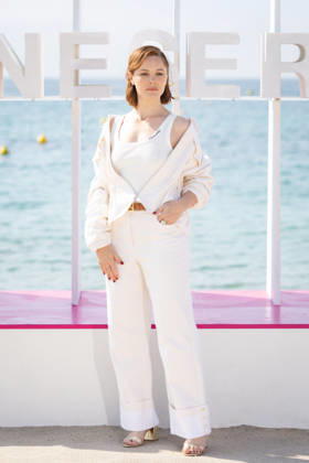 9th Canneseries - L’Or Bleu Photocall Barbara Probst attends the photocall of ‘L’OR BLEU’ during the 9th Canneseries International Festival at Plage Du Majestic on April 28, 2026 in Cannes, France. Photo by ShootPix ABACAPRESS.COM Cannes France  Copyright: xShootpix ABACAx