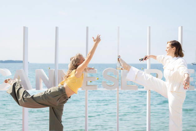 9th Canneseries - L’Or Bleu Photocall Déborah Krey, Barbara Probst attend the photocall of ‘L’OR BLEU’ during the 9th Canneseries International Festival at Plage Du Majestic on April 28, 2026 in Cannes, France. Photo by ShootPix ABACAPRESS.COM Cannes France  Copyright: xShootpix ABACAx