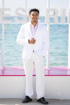 9th Canneseries - L’Or Bleu Photocall Kriss LAFFITTE attends the photocall of ‘L’OR BLEU’ during the 9th Canneseries International Festival at Plage Du Majestic on April 28, 2026 in Cannes, France. Photo by ShootPix ABACAPRESS.COM Cannes France  Copyright: xShootpix ABACAx