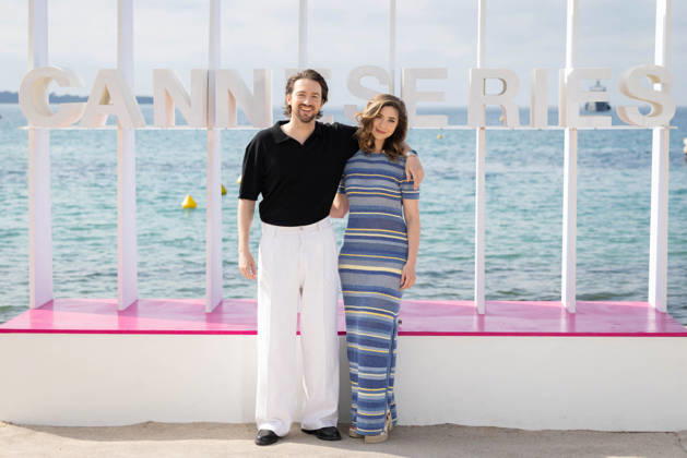 9th Canneseries - Les Groos Photocall David Mirailles, Gabrielle d’Andrimont attend the photocall of ‘LES GROOS’ during the 9th Canneseries International Festival at Plage Du Majestic on April 28, 2026 in Cannes, France. Photo by ShootPix ABACAPRESS.COM Cannes France  Copyright: xShootpix ABACAx