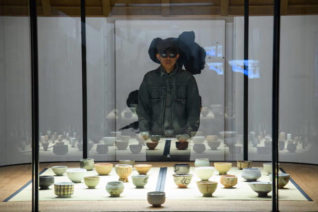 NIGO: From Japan with Love Press Preview at Design Museum, London, UK - Japanese fashion designer NIGO (born Tomoaki Nagao) poses in the New Traditions room at a photocall for The Design Museum s NIGO: From Japan with Love Exhibition at The Design Museum in London, England, UK on Tuesday 28 April 2026 which runs from 1st May 2026 - 4th October 2026., Credit:Justin Ng Avalon UK, England, London, Design Museum  Copyright: xJustinxNgx xAvalonx 1094977831