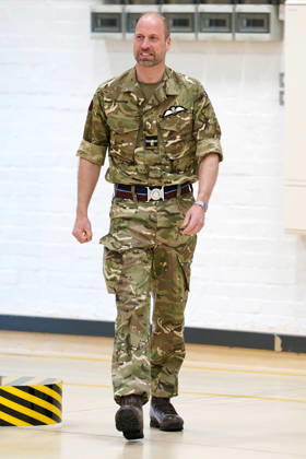 . 28 04 2026. Anglesey, United Kingdom. Prince William during a visit to RAF Valley on the island of Anglesey in Wales, United Kingdom.  xPoolx xi-Imagesx IIM-26741-0026