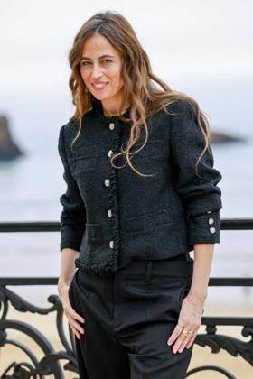Anne Berest Photocall for the Chanel Cruise Collection 2026 2027 fashion show on the terrace of the Biarritz Municipal Casino, April 28, 2026 Olivier Borde Bestimage Photocall for the Chanel Cruise Collection 2026 2027 fashion show on the terrace of the Biarritz Municipal Casino, April 28, 2026 Biarritz France  Copyright: xOLIVIERxBORDEx xBESTIMAGExOLIVIERxBORDEx xBESTIMAGEx