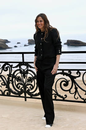 Chanel Cruise Show Photocall - Biarritz Anne Berest attending photocall of the Chanel Cruise 2026-2027 fashion show at Casino Municipal in Biarritz, France on April 28, 2026. Photo by Franck Castel ABACAPRESS.COM Biarritz Nouvelle-Aquitaine France  Copyright: xCastelxFranck ABACAx