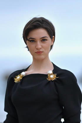 Chanel Cruise Show Photocall - Biarritz Anamaria Vartolomei attending photocall of the Chanel Cruise 2026-2027 fashion show at Casino Municipal in Biarritz, France on April 28, 2026. Photo by Franck Castel ABACAPRESS.COM Biarritz Nouvelle-Aquitaine France  Copyright: xCastelxFranck ABACAx