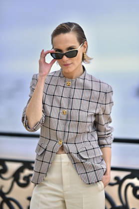 Chanel Cruise Show Photocall - Biarritz Ana Girardot attending photocall of the Chanel Cruise 2026-2027 fashion show at Casino Municipal in Biarritz, France on April 28, 2026. Photo by Franck Castel ABACAPRESS.COM Biarritz Nouvelle-Aquitaine France  Copyright: xCastelxFranck ABACAx