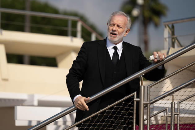 Francis Huster attends the Zodiaque photocall in Hotel Majestic Beach during 9th CanneSeries festival in Cannes, France on April 28, 2026 Photo by Loran Mafar Starface 455461 2026 04 28 Cannes France  Copyright: xLoranxMafarx xStarfacex STAR_455461_039