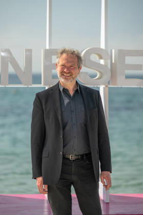 Regis Romele attends the L or bleu photocall in Hotel Majestic Beach during 9th CanneSeries festival in Cannes, France on April 28, 2026 Photo by Loran Mafar Starface 455461 2026 04 28 Cannes France  Copyright: xLoranxMafarx xStarfacex STAR_455461_073