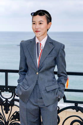 Leah Dou at the second photocall for the Chanel Cruise Collection 2026 2027 fashion show on the terrace of the Biarritz Municipal Casino, on April 28, 2026 Biarritz France Olivier Borde Bestimage Photocall for the Chanel Cruise Collection 2026 2027 fashion show on the terrace of the Biarritz Municipal Casino, on April 28, 2026 Biarritz France  Copyright: xOLIVIERxBORDEx xBESTIMAGExOLIVIERxBORDEx xBESTIMAGEx