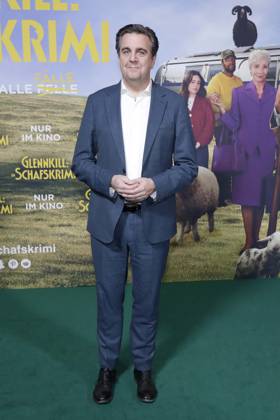 28.04.2026, Bastian Pastewka, bei der Deutschlandpremiere von GLENNKILL: EIN SCHAFSKRIMI in Berlin, Kino in der Kulturbrauerei, Berlin Deutschland, Germany