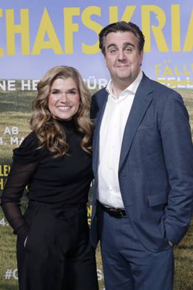 28.04.2026, Anke Engelke, Bastian Pastewka, bei der Deutschlandpremiere von GLENNKILL: EIN SCHAFSKRIMI in Berlin, Kino in der Kulturbrauerei, Berlin Deutschland, Germany