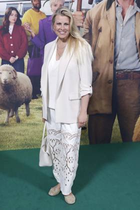 28.04.2026, Aleksandra Bechtel, bei der Deutschlandpremiere von GLENNKILL: EIN SCHAFSKRIMI in Berlin, Kino in der Kulturbrauerei, Berlin Deutschland, Germany