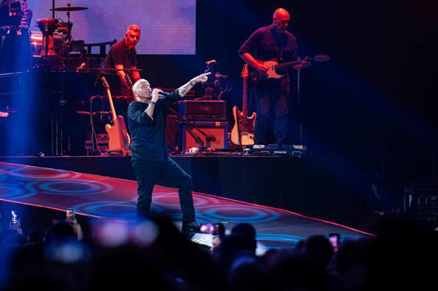 Eros Ramazzotti concert in Zagreb, Croatia Eros Ramazzotti performs as part of the Una Storia Importante tour at Arena Zagreb on April, 28, 2026. in Zagreb, Croatia.  LukaxAntunac PIXSELL