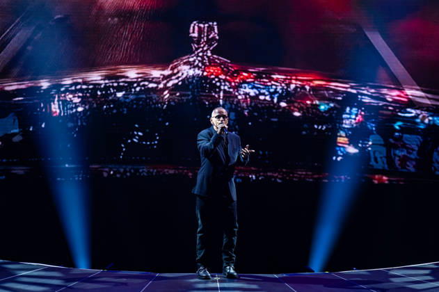 Eros Ramazzotti concert in Zagreb, Croatia Eros Ramazzotti performs as part of the Una Storia Importante tour at Arena Zagreb on April, 28, 2026. in Zagreb, Croatia.  LukaxAntunac PIXSELL