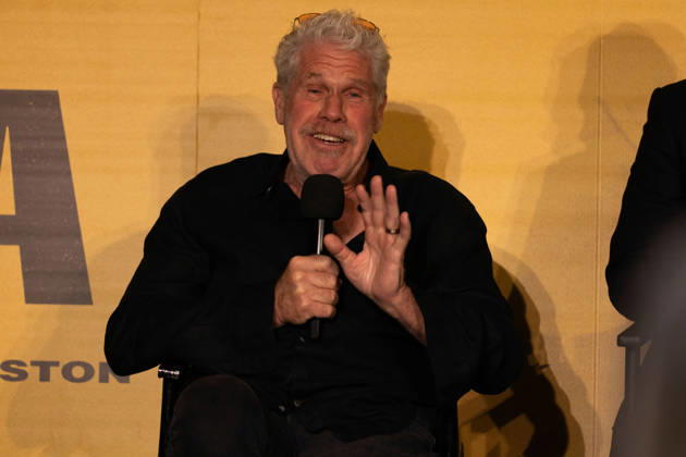 April 28, 2026, Mexico City, Mexico: Actor RON PERLMAN attended the international premiere of Day of the Fight at the National Film Archive in Mexico City. Mexico City Mexico  - ZUMAl178 20260428_znp_l178_004 Copyright: xCristianxLeyvax