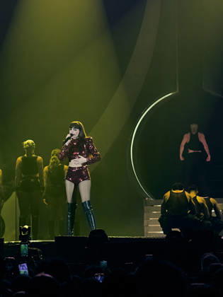 Pesaro Annalisa Concert 2026 Pictured: Annalisa and her dance group  Copyright: xpaolobarigelli.itx xipa-agency.netx xx IPA_Agency_IPA74303915