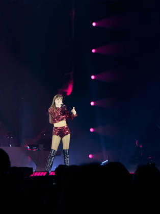 Pesaro Annalisa Concert 2026 Pictured: Annalisa and her dance group  Copyright: xpaolobarigelli.itx xipa-agency.netx xx IPA_Agency_IPA74303919