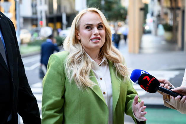 REBEL WILSON COURT, Rebel Wilson arrives at the Federal Court of Australia, in Sydney, Wednesday, April 29, 2026. ( NO ARCHIVING SYDNEY NEW SOUTH WALES AUSTRALIA  Copyright: xBIANCAxDExMARCHIx 20260429154057826300