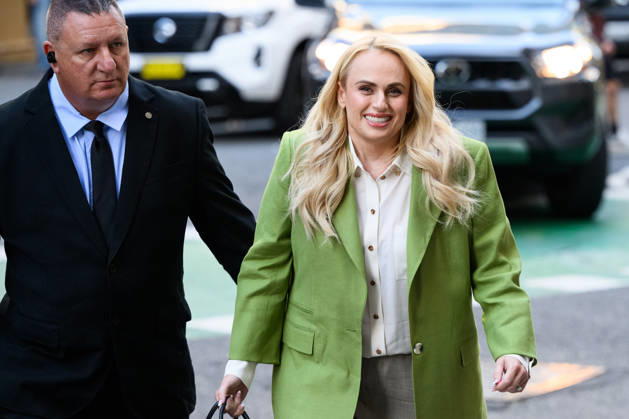REBEL WILSON COURT, Rebel Wilson (right) arrives at the Federal Court of Australia, in Sydney, Wednesday, April 29, 2026. ( NO ARCHIVING SYDNEY NEW SOUTH WALES AUSTRALIA  Copyright: xBIANCAxDExMARCHIx 20260429161862174480