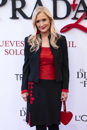 April 28, 2026, Madrid, Madrid, SPAIN: CRISTINA CIFUENTES attends the Special Pass of The Devil Wears Prada 2 in Madrid. Madrid SPAIN - ZUMAc270 20260428_zip_c270_005 Copyright: xDavidxCruzxSanzx