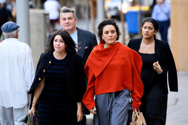 REBEL WILSON COURT, Amanda Ghost (centre right) arrives at the Federal Court of Australia, in Sydney, Wednesday, April 29, 2026. ( NO ARCHIVING SYDNEY NEW SOUTH WALES AUSTRALIA  Copyright: xBIANCAxDExMARCHIx 20260429130132072595