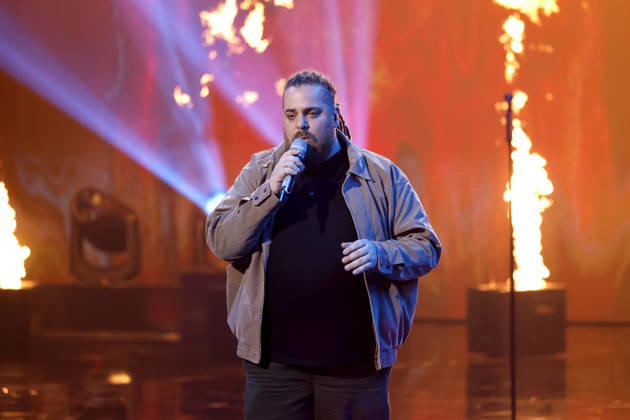 Kandidat Alexander Lex Spielhaupter bei der ersten von drei Live-Shows der 22. Staffel der deutschen Gesangs-Castingshow Deutschland sucht den Superstar (DSDS) in den MMC-Studios. Köln, 28.04.2026 NRW Deutschland Copyright: xChristophxHardtx