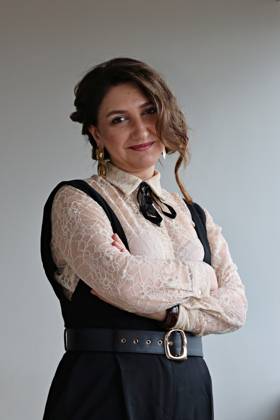 April 28, 2026, Diyarbakir, Turkey: Kurdish actress Ruges Kirici is seen during the event. Renowned Kurdish actress and TV host Ruges Ruge?) Kirici attended the 11th Amed International Festival, organized by the Diyarbakir Metropolitan Municipality and the Amed City Theater in the city of Diyarbakir, Turkey..Renowned Kurdish actress and TV host Ruges (Ruge?) Kirici attended the 11th Amed International Festival, organized by the Diyarbakir Metropolitan Municipality and the Amed City Theater in the city of Diyarbakir, Turkey. Diyarbakir Turkey - ZUMAs197 20260428_aaa_s197_126 Copyright: xMehmetxMasumxSuerx
