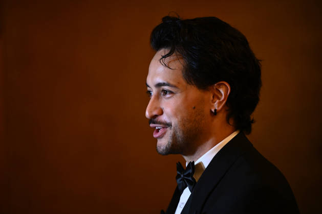 OPERA AUSTRALIA 70TH ANNIVERSARY, Tongan tenor Filipe Manu speaks to media after performing for the public as part of Opera Australia™s 70th anniversary at the on the steps of the Regent Theatre in Melbourne, Wednesday, April 29, 2026. ( NO ARCHIVING MELBOURNE VICTORIA AUSTRALIA  Copyright: xJOELxCARRETTx 20260429181138226198