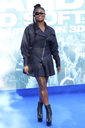 Clara Amfo bei der Premiere des 3D-Konzertfilms Billie Eilish - Hit Me Hard and Soft: The Tour im Odeon Luxe Leicester Square. London, 28.04.2026