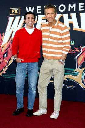 USA - FX s Welcome To Wrexham FYC Event - Burbank LOS ANGELES - APR 28: Rob McElhenney, Ryan Reynolds at the FX s Welcome To Wrexham FYC Event at Chloe s at Golden Road Brewing on April 28, 2026 in Burbank, CA Burbank CA USA EDITORIAL USE ONLY Copyright: x 2026xKathyxHutchinsx xHutchinsxPhotox HutchinsxPhotox khphotos882208