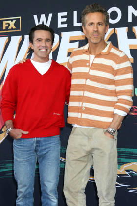 USA - FX s Welcome To Wrexham FYC Event - Burbank LOS ANGELES - APR 28: Rob McElhenney, Ryan Reynolds at the FX s Welcome To Wrexham FYC Event at Chloe s at Golden Road Brewing on April 28, 2026 in Burbank, CA Burbank CA USA EDITORIAL USE ONLY Copyright: x 2026xKathyxHutchinsx xHutchinsxPhotox HutchinsxPhotox khphotos882209