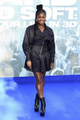 Clara Amfo bei der Premiere des 3D-Konzertfilms Billie Eilish - Hit Me Hard and Soft: The Tour im Odeon Luxe Leicester Square. London, 28.04.2026