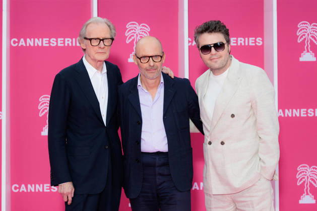 The 9th Canneseries International Festival - Pink Carpet - Closing Ceremony Bill Nighy, Hugo Blick, Tom Burke attend the pink carpet ahead of the closing ceremony of the 9th edition of the Cannes International Series Festival (Canneseries) in Cannes, southern France, on April 28, 2026. Photo by ShootPix ABACAPRESS.COM Nice Provence-Alpes-Cote d Azur France  Copyright: xShootpix ABACAx
