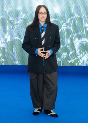 Billie Eilish attends the UK Premiere of Billie Eilish - Hit Me Hard and Soft: The Tour Live In 3D at Odeon Luxe Leicester Square in London, England. UK. Tuesday 28th April 2026. Copyright: xJamesxWarrenx ae75e672
