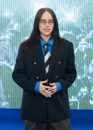 Billie Eilish attends the UK Premiere of Billie Eilish - Hit Me Hard and Soft: The Tour Live In 3D at Odeon Luxe Leicester Square in London, England. UK. Tuesday 28th April 2026. Copyright: xJamesxWarrenx ae75e673