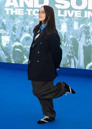 Billie Eilish attends the UK Premiere of Billie Eilish - Hit Me Hard and Soft: The Tour Live In 3D at Odeon Luxe Leicester Square in London, England. UK. Tuesday 28th April 2026. Copyright: xJamesxWarrenx ae75e682