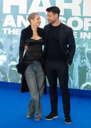 Lottie Moss and Themy Kalaitzis attends the UK Premiere of Billie Eilish - Hit Me Hard and Soft: The Tour Live In 3D at Odeon Luxe Leicester Square in London, England. UK. Tuesday 28th April 2026. Copyright: xJamesxWarrenx ae75e716