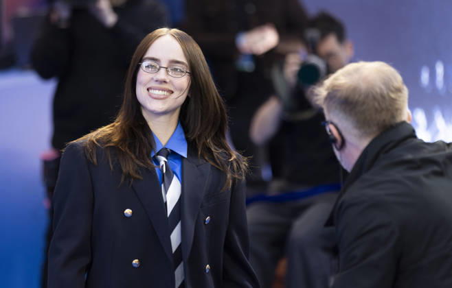 Billie Eilish Hit Me Hard and Soft - The Tour Live in 3D film premiere, London, UK, on 28th April 2026 Billie Eilish at Billie Eilish Hit Me Hard and Soft - The Tour Live in 3D film premiere, London, UK, on 28th April 2026, Credit:James Shaw Avalon UNITED KINGDOM, LONDON, London  Copyright: xJamesxShawx xAvalonx 1095079714