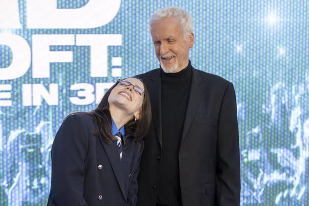 Billie Eilish Hit Me Hard and Soft - The Tour Live in 3D film premiere, London, UK, on 28th April 2026 James Cameron and Billie Eilish at Billie Eilish Hit Me Hard and Soft - The Tour Live in 3D film premiere, London, UK, on 28th April 2026, Credit:James Shaw Avalon UNITED KINGDOM, LONDON, London  Copyright: xJamesxShawx xAvalonx 1095080167