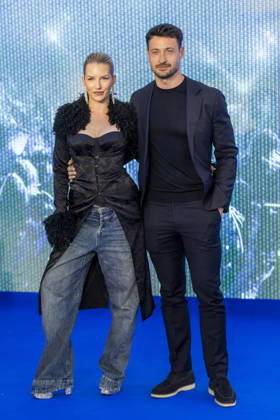 Billie Eilish Hit Me Hard and Soft - The Tour Live in 3D film premiere, London, UK, on 28th April 2026 Lottie Moss and Themy Kalaitzis at Billie Eilish Hit Me Hard and Soft - The Tour Live in 3D film premiere, London, UK, on 28th April 2026, Credit:James Shaw Avalon UNITED KINGDOM, LONDON, London  Copyright: xJamesxShawx xAvalonx 1095080268