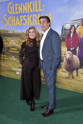Anke Engelke und Bastian Pastewka bei der Premiere des Kinofilms Glennkill: Ein Schafskrimi The Sheep Detectives im Kino in der KulturBrauerei. Berlin, 28.04.2026