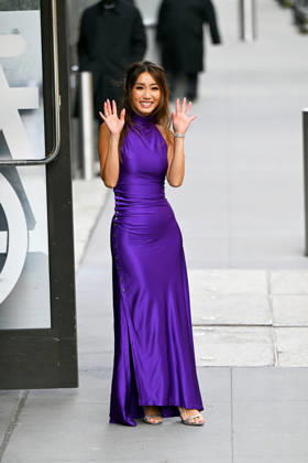 Brenda Song all smiiles whie arriving at ABC Studios in New York Featuring: Brenda Song Where: New York City, New York, United States When: 28 Apr 2026 Credit: Elder Ordonez INSTARimages EDITORIAL USE ONLY. NOT FOR USE BY NEWSPAPERS BASED IN THE UK. Copyright: xx instar55650998