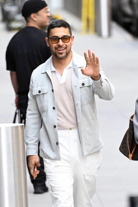 Wilmer Valderrrama all smiiles whie arriving at ABC Studios in New York Featuring: Wilmder Valderrama Where: New York City, New York, United States When: 28 Apr 2026 Credit: Elder Ordonez INSTARimages EDITORIAL USE ONLY. NOT FOR USE BY NEWSPAPERS BASED IN THE UK. Copyright: xx instar55651008