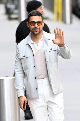 Wilmer Valderrrama all smiiles whie arriving at ABC Studios in New York Featuring: Wilmder Valderrama Where: New York City, New York, United States When: 28 Apr 2026 Credit: Elder Ordonez INSTARimages EDITORIAL USE ONLY. NOT FOR USE BY NEWSPAPERS BASED IN THE UK. Copyright: xx instar55651009