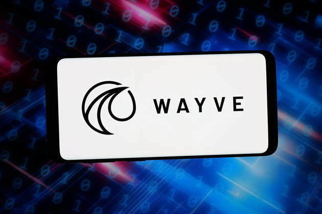 April 10, 2026, Germany: In this photo illustration, the logo of self-driving company Wayve Technologies Ltd. is displayed on a smartphone in front of abstract background on computer screen. Germany  - ZUMAs197 20260410_aab_s197_036 Copyright: xTimonxSchneiderx