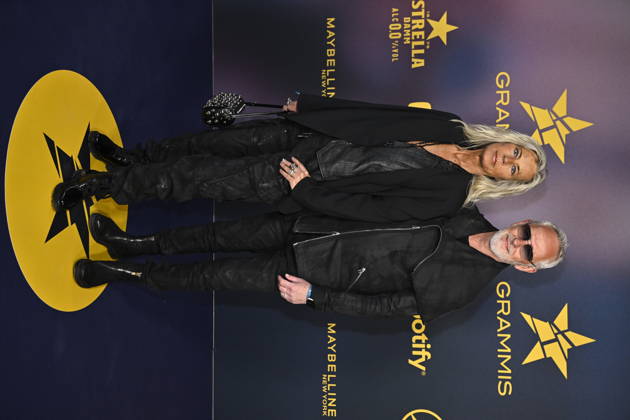 STOCKHOLM, SWEDEN 20260429 Carina Svenningsson and Uno Svenningsson arrive on the red carpet for Wednesday nights Grammy Awards at the Annex in Stockholm STOCKHOLM SWEDEN x10060x  Copyright: xHenrikxMontgomery TTx GRAMMISGALAN 2026 Kt2TbzQbpFk