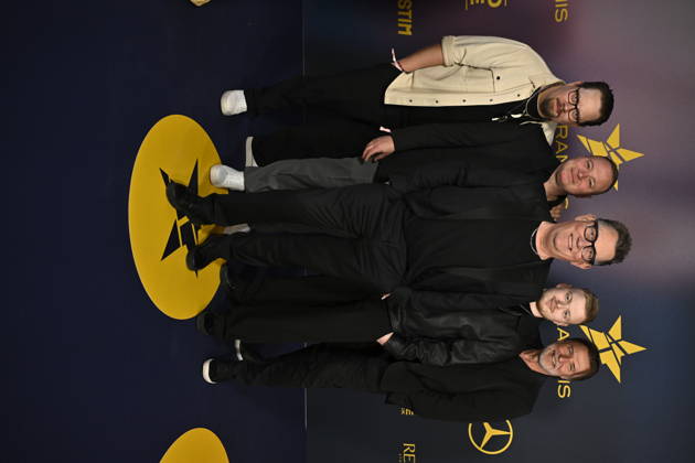STOCKHOLM, SWEDEN 20260429 Casanovas arrive on the red carpet for Wednesday nights Grammy Awards at the Annexet in Stockholm STOCKHOLM SWEDEN x10060x  Copyright: xHenrikxMontgomery TTx GRAMMISGALAN 2026 njLjnE8j2Fo