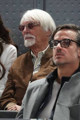 Bernie Ecclestone and Feliciano Lopez during Masters Series Madrid 2026 in Madrid on Wednesday 29 April 2026. Cordon Press 