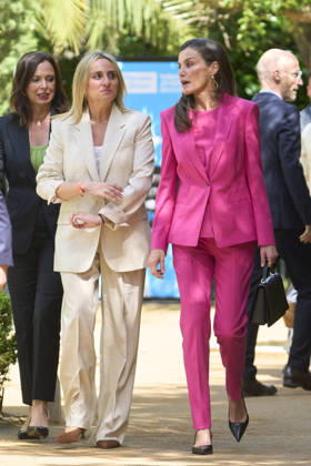 29-04-2026 Granada Queen Letizia with Mayor Marifran Carazo attended the announcement of the Girona Arts Prize 2026 during the fourth stage of the Tour del Talento at Manuel de Falla Auditorium in Granada. No Spain Â  Copyright: xPPEx